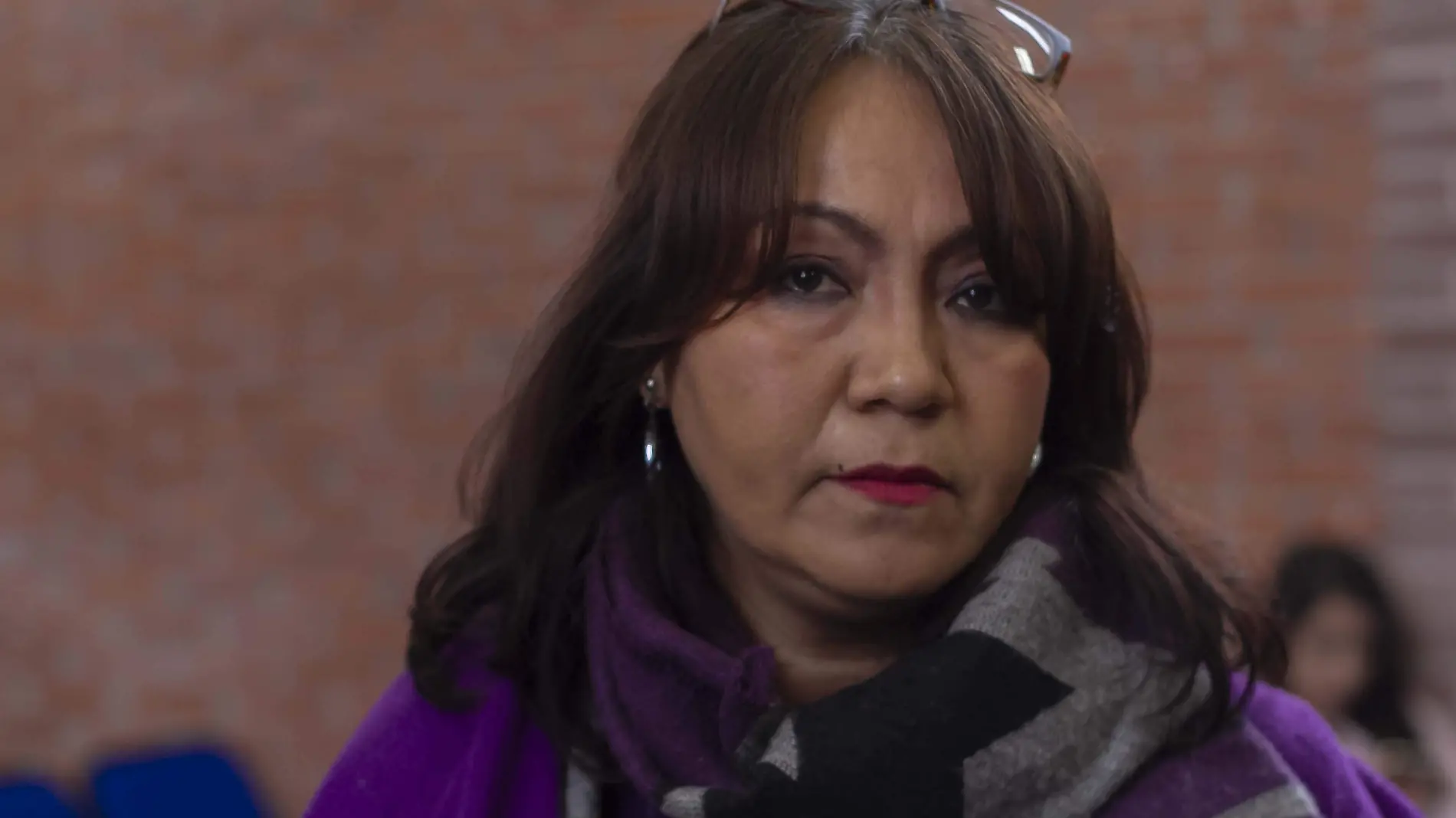 Evelin Tejada Sinecio, responsable del Programa de Atención a Víctimas de Violencia de Género e Intrafamiliar de la UAQ, campus San Juan del Río. Foto César Ortiz